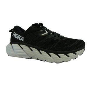 HOKA ONE ONE MEN'S GAVIOTA 4 RUNNING SHOES BLACK/WHITE